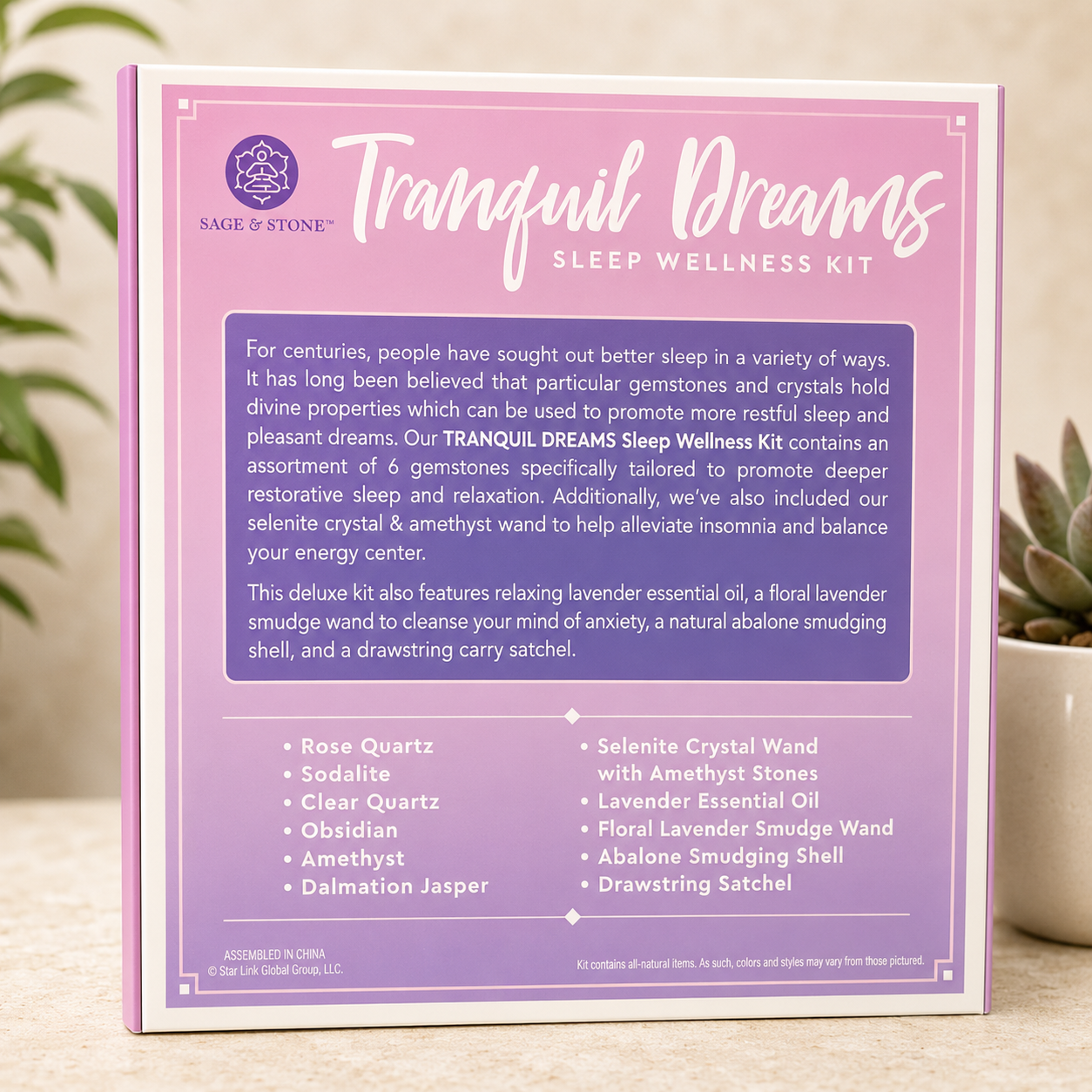 Tranquil Dreams Sleep Wellness Kit