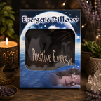 Amethyst Gemstone Energy Pillow