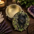 12cm Black Cat Celtic Trinket Box