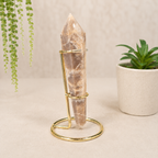 Large Gold Metal Wand Stand