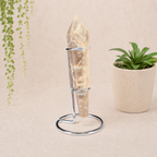 Large Silver Metal Wand Stand