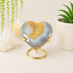 Medium Gold Metal Heart Stand (for 10cm-12cm diam. hearts)