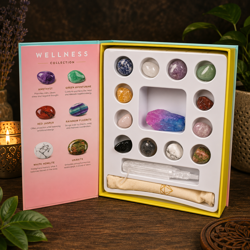 16 Piece Healing & Wellness Boxed Set