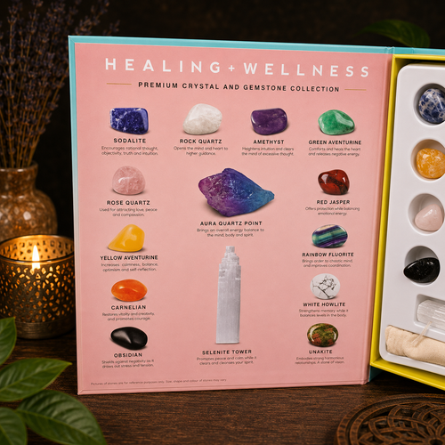 16 Piece Healing & Wellness Boxed Set