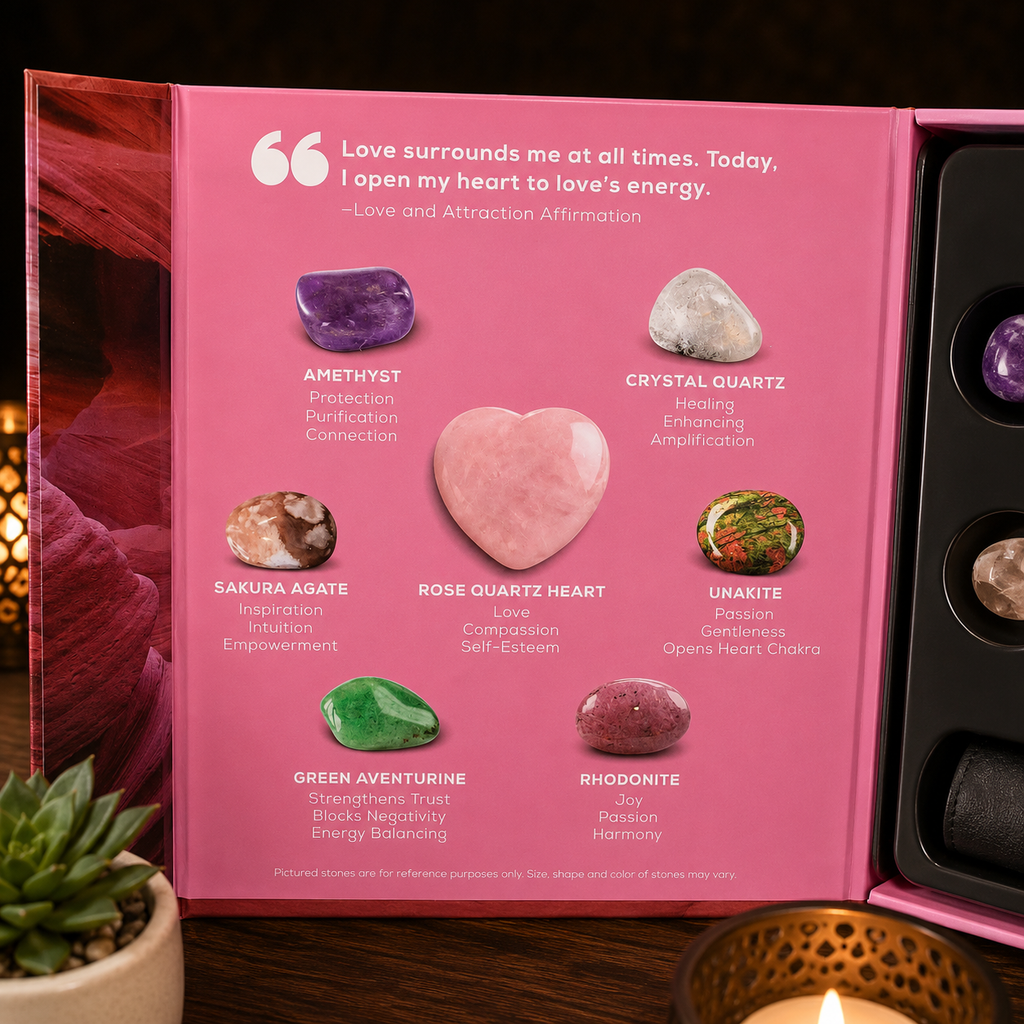 Love & Attraction Gemstone Kit
