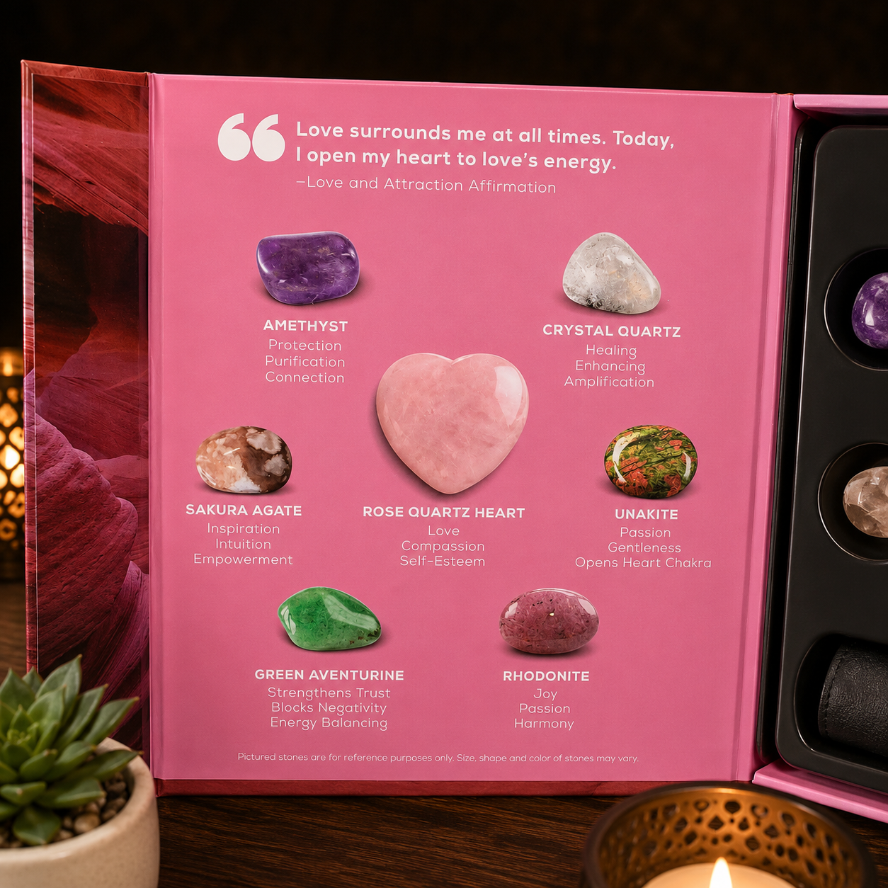 Love & Attraction Gemstone Kit
