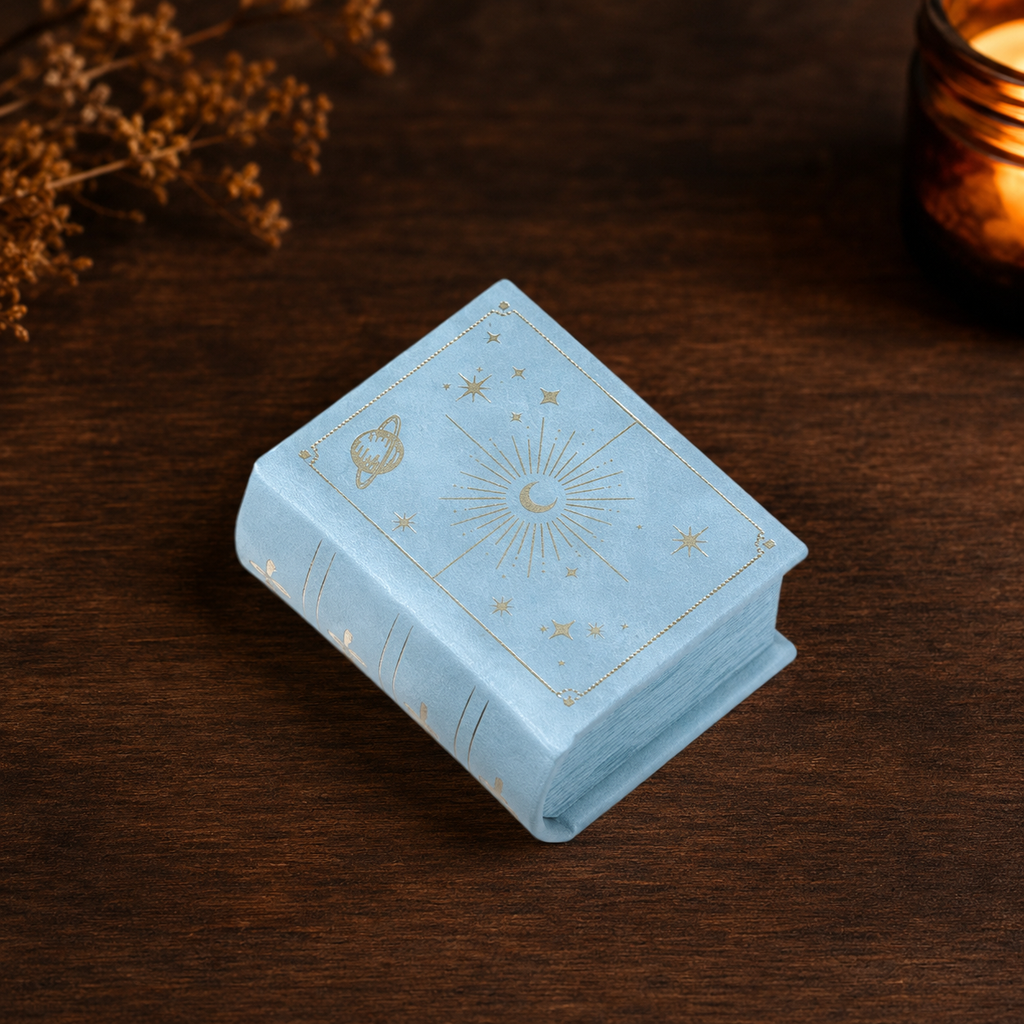 Light Blue Ring Box
