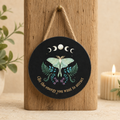 "Be the Energy You Want to Attract" Dark Forest Mystical Sign