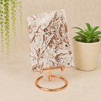 Rose Gold Metal Slice Stand