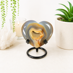 Small Black Metal Heart Stand (for 8cm-10cm diam. hearts)
