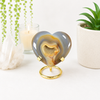 Small Gold Metal Heart Stand (for 8cm-10cm diam. hearts)