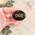 000 Obsidian Angel Number Palm - Infinite Possibilities