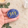 111 Sodalite Angel Number Palm - Manifest Your Dreams