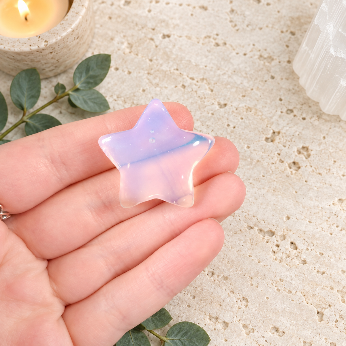 Opalite 3cm Gemstone Star