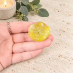 Yellow Aventurine Lotus Incense Holder