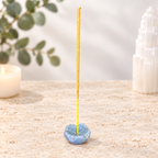 Blue Aventurine Lotus Incense Holder