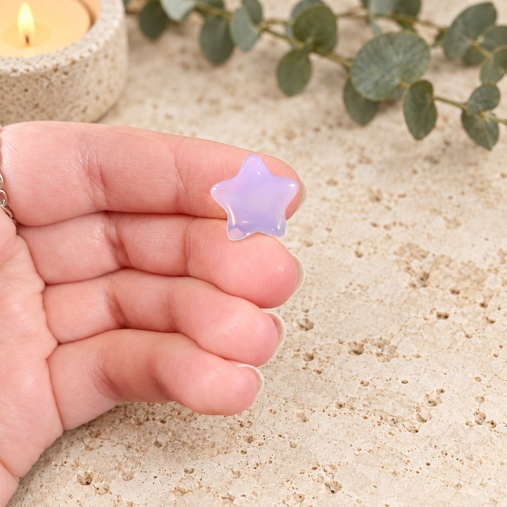 Opalite 1.5cm Gemstone Star