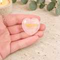 Happiness 3cm Rose Quartz Heart
