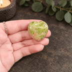Unakite 3cm Gemstone Heart