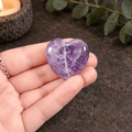 Amethyst 3cm Gemstone Heart