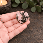 Rhodonite 3cm Gemstone Heart