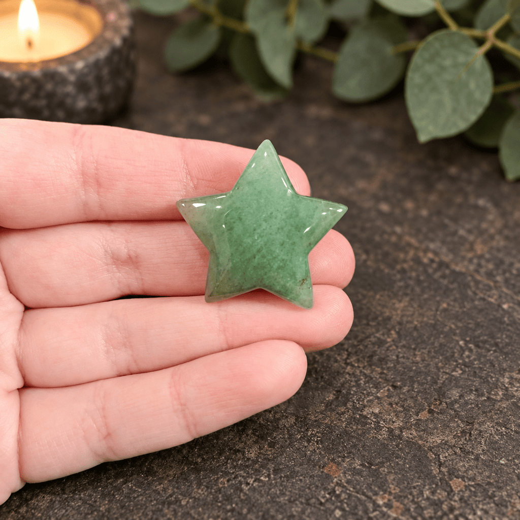 Aventurine 3cm Gemstone Star