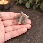 Bloodstone 3cm Gemstone Star