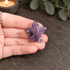 Amethyst 3cm Gemstone Star
