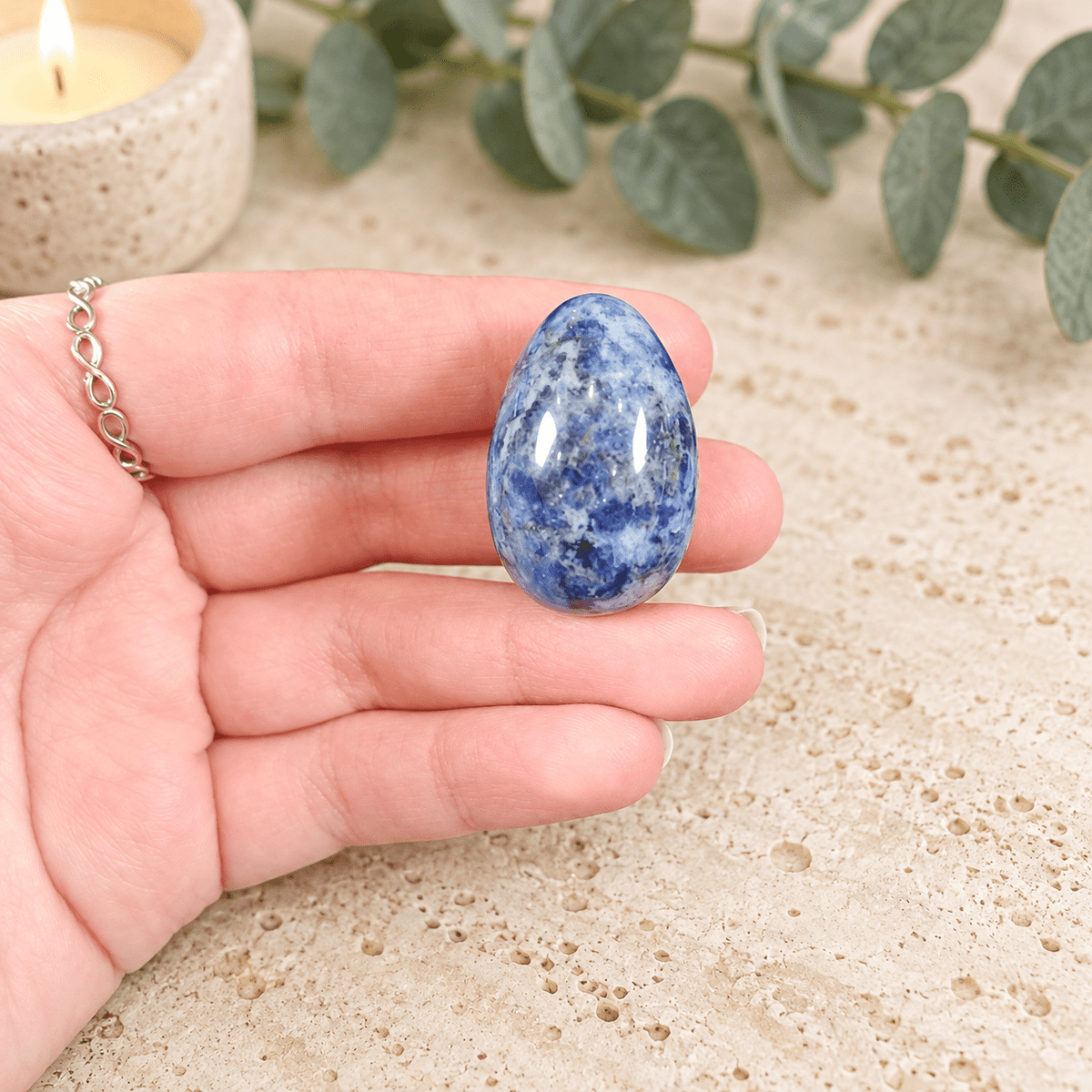 Sodalite 3cm Gemstone Egg