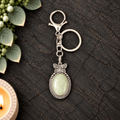 Aventurine Butterfly Keyring