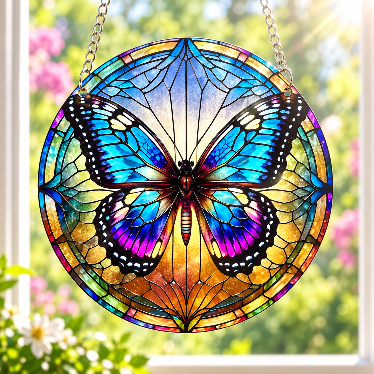 15cm Acrylic Suncatcher - Butterfly