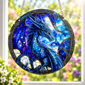 15cm Acrylic Suncatcher - Celestial Dragon