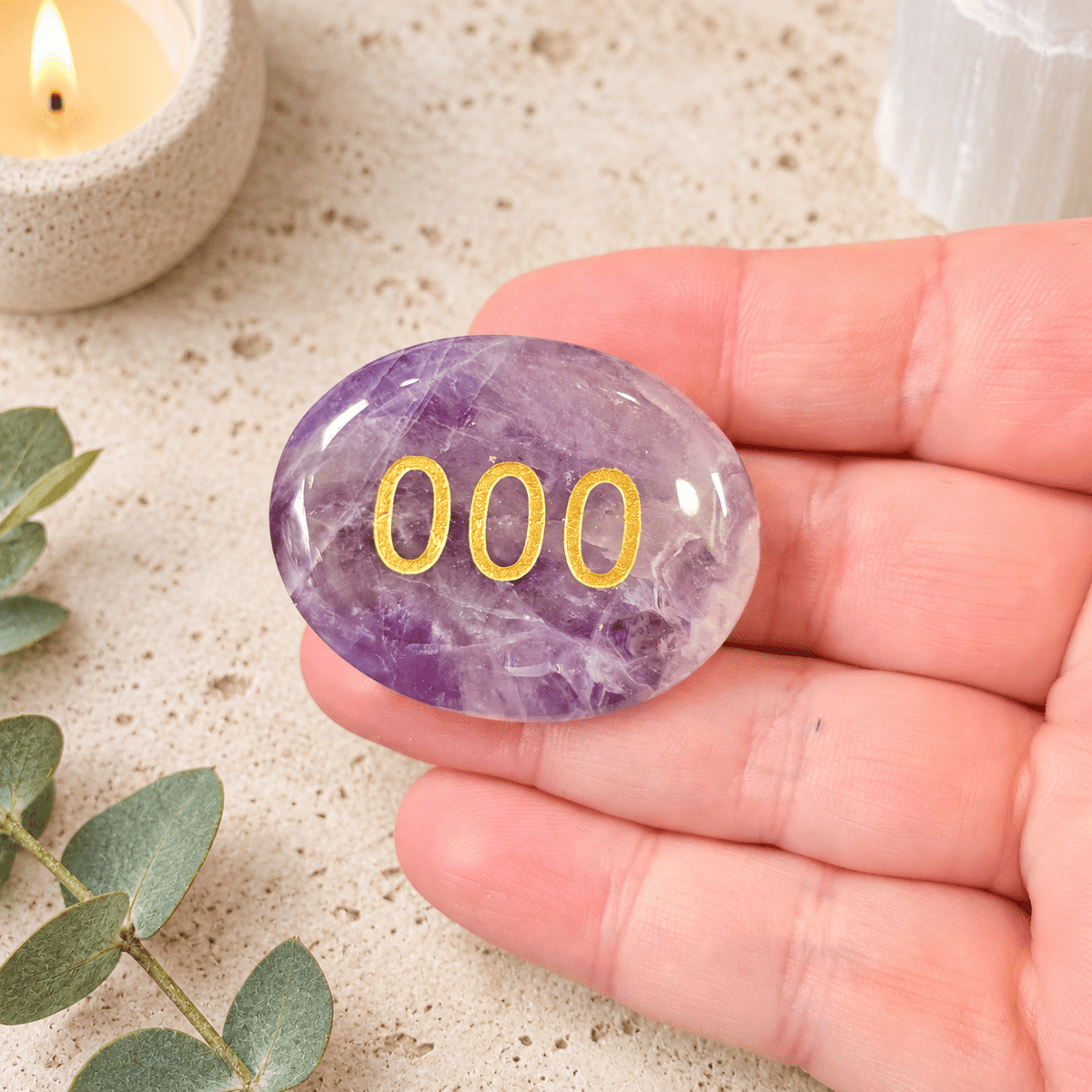 000 Amethyst Angel Number Palm - Infinite Possibilities