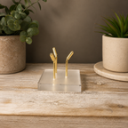 Gold Specimen Stand