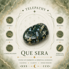 Que Sera Heart Shape Worry Stone (Thumb Stone)