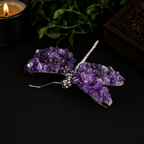 Amethyst Gemstone Dragonfly