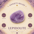 3cm Gemstone Heart - Lepidolite