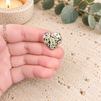 Dalmatian Jasper 2cm Gemstone Heart