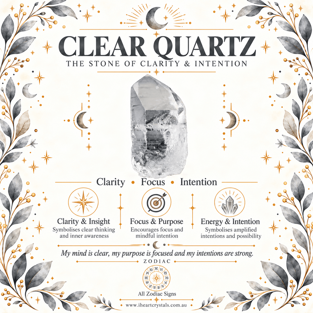 Clear Quartz Cat Gemstone Keyring