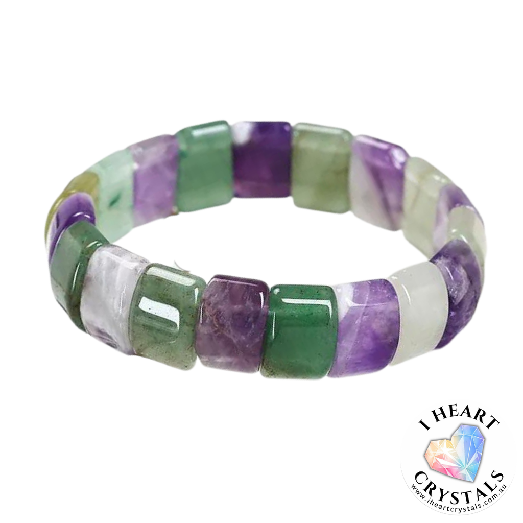 Gemstone Bracelet - Amethyst & Aventurine