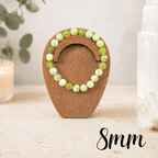 8mm Serpentine Gemstone Bracelet