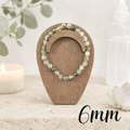 6mm Prehnite Gemstone Bracelet