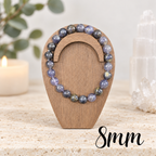 8mm Iolite Gemstone Bracelet