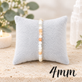 4mm Pink Aventurine Gemstone Bracelet
