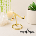 Medium Gold Metal Heart Stand (for 10cm-12cm diam. hearts)