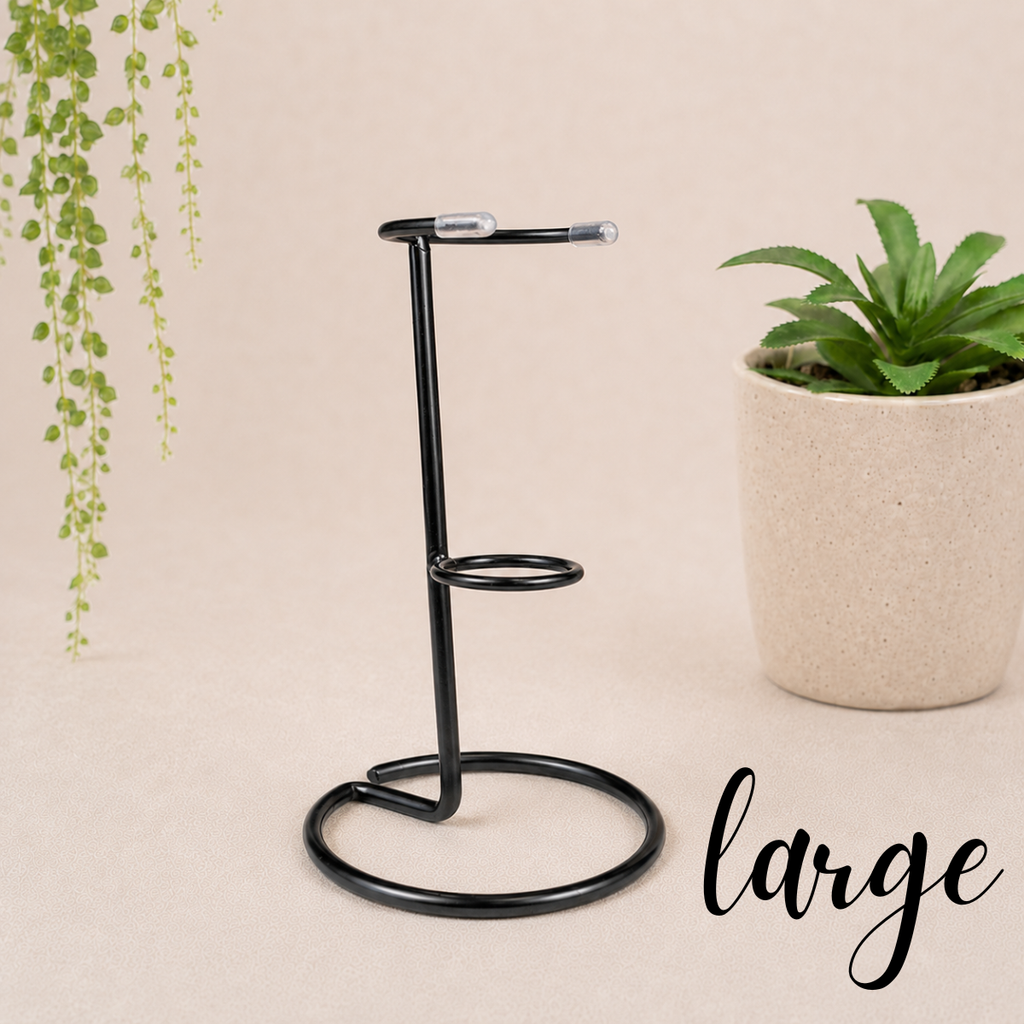 Large Black Metal Wand Stand