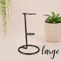 Large Black Metal Wand Stand