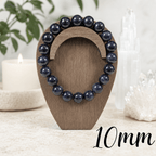 10mm Blue Goldstone Gemstone Bracelet
