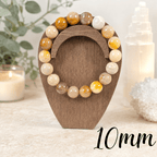10mm Red Garden Quartz Gemstone Bracelet