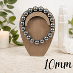 10mm Hematite Gemstone Bracelet